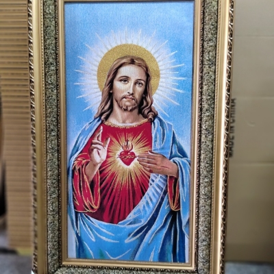 Jesus   Catholic decorative fabric