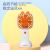 Fresh USB Rechargeable Fan Summer Cool Artifact Home Travel Essential Strong Wind Simple Fashion Style