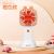 Fresh USB Rechargeable Fan Summer Cool Artifact Home Travel Essential Strong Wind Simple Fashion Style