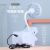 2023 Rhino-Shaped USB Rechargeable Cartoon Little Fan Children's Gift Summer Cool Artifact Table-Top Decoration