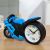 Wholesale Creative New Racing Motorcycle Alarm Clock Children Gift Student Wake up Artifact Bedside Clock Decoration Ornaments