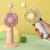 Spring Cartoon Candy Color Little Fan Mobile Phone Stand Binge-watching Electric Fan Children's Day Gift Cute Fashion Toys