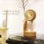 Simulation Tire Electric Fan Desktop Lamp Everbright Wind Rechargeable Small Fan Fashion Trend Simple Office Decoration
