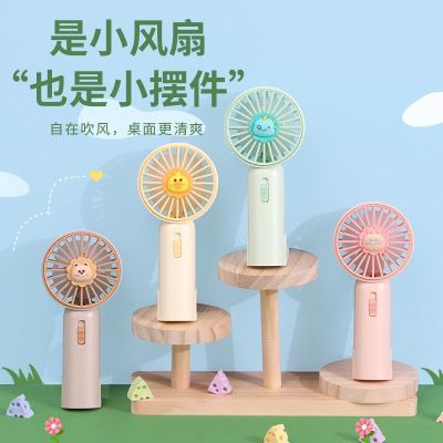 DD5600-5 Cartoon Fashion Children's Handheld Small Fan Student Dormitory Gift Home Cross-Border Foreign Trade Fan