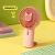DD8001-678 Simple Fashion Macaron Cartoon Hand-Held Electric Fan Foreign Trade Cross-Border Hot Selling Small Gifts for Children