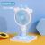 Dd8071abcdef Cartoon Fashion Children's Rechargeable Fan Student Dormitory Portable Gift Home Cross-Border Foreign Trade