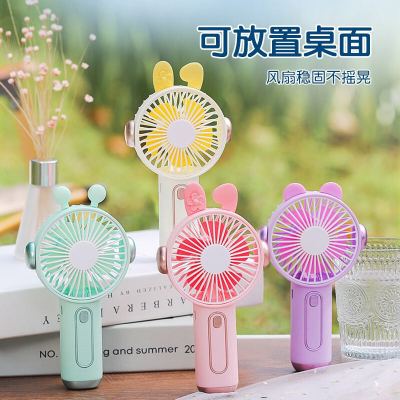 JL8830-31 Cartoon Fashion Children's Electric Fan Student Dormitory Portable Gift Home Wholesale Cross-Border Toys