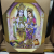 Southeast Asian Statue Crystal Porcelain Bright Crystal Painting Indian Buddha Diamond Crafts Decorative Painting Photo Frame Mural