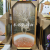 Light Luxury Hallway Rich Deer Feather Gourd Crystal Porcelain Bright Crystal Painting Diamond-Embedded Craft Mural Photo Frame