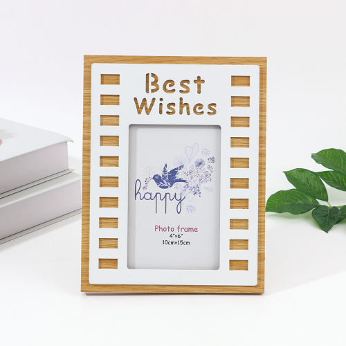 Wooden English letter hollow frame photo commemorative photo creative gift item personalized decoration photo frame