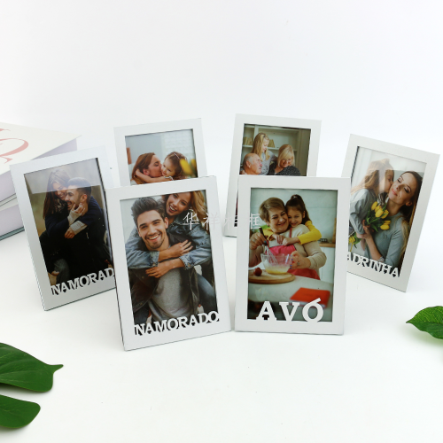 wholesale children's growth commemorative photo frame English letter photo frame