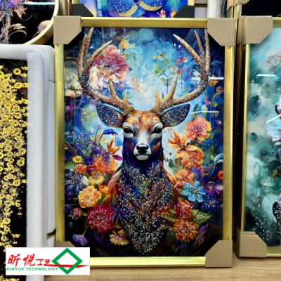 Crystal Porcelain Diamond Decorative Painting Crystal Hanging Painting
