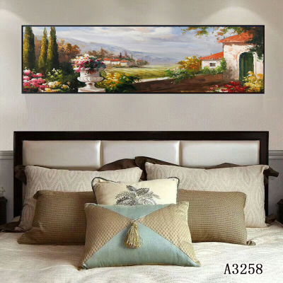 European and American Architecture Cloth Painting Landscape Oil Painting Decorative Painting Photo Frame Decoration Craft Mural Hanging Picture Decoration Calligraphy and Painting Hanging Painting