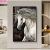 Pale Horses Half Painted Oil Painting Slightly Luxury Decorative Painting Living Room Decorative Crafts Cloth Painting Hotel Modern Hainging Painting