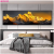 Golden Hill Half Painted Oil Painting Slightly Luxury Decorative Painting Living Room Decorative Crafts Cloth Painting Hotel Modern Hainging Painting