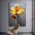 Hand Painted Flower Decorative Painting Airbrush Painting Furniture Decorative Crafts Cloth Painting Hotel Hanging Picture Creative New