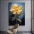 Art Flower Decorative Painting Airbrush Painting Optional Decorative Crafts Cloth Painting Hotel Hanging Picture Creative New