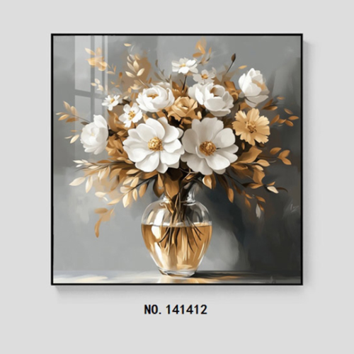 Wholesale of square floral classical decorative paintings