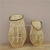 Bamboo Woven Storm Lantern Vintage Natural Color Bamboo Woven Crafts Home Decoration Candle Lantern