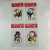 Christmas Window Stickers Paper-Cut for Window Decoration Static Sticker Decoration Scene Ornament Old Man Snowman Tree PVC New Factory Direct Sales