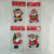 Christmas Window Stickers Paper-Cut for Window Decoration Static Sticker Decoration Scene Ornament Old Man Snowman Tree PVC New Factory Direct Sales