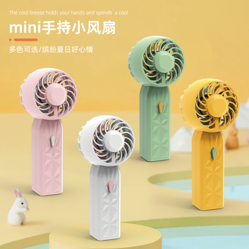 new usb handheld small fan mini portable small static portable student dormitory rechargeable