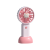 24 New Cartoon Handheld Fan with Base Usb Rechargeable Small Fan Portable Fan Wholesale Group Purchase Gift