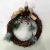 Christmas Horn Wall Hanging Window Vine Ring Pine Cone Door Hanging Decoration Christmas Garland Simulation
