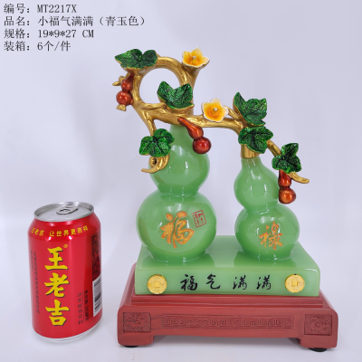 Boda Resin Crafts Decoration Auspicious Opening Home Decoration Full of Blessing-Gourd