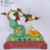 O-BODA COFFEE Resin Craft Ornament Auspicious Opening Home Decoration Lucky to-Gourd + Deer