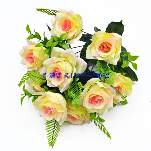 DIY场景布景仿真花束 搭配自由 填充装饰细节感强