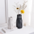 Fresh Nordic Vase Black and White Ceramic Flowerpot Dried Flower Arrangement in Vase Dining Table Living Room Decoration