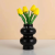 Nordic Korean Style Retro Creative Irregular Ceramic Vase Living Room Dining Table Light Luxury Minority Decoration