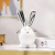 Ceramic Rabbit Decoration Room Bedroom Desk Living Room Cute Personality Small Decorations
