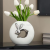 Rabbit Short Vase Decoration Living Room Flower Arrangement Hallway Dining Table Modern Ceramic Ornament