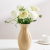 High-Grade Cream Ceramic Vase Flowers Hydroponic Flower Decoration Living Room Dining Room Dried Flower Ornament
