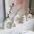Nordic Art Standing Vase Living Room Ceramics Flower Arrangement Creative Showroom Hallway Table Decorative Ornaments
