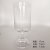 Glass Straight Goblet French Glass Crystal Champagne Glass Straight Champagne Glass