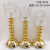 Glass Candle Ornaments Wedding Glass Candlestick Assembly Glass Candlestick Home Candle Holder