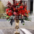 Artificial/Fake Flower Hotel Lobby Front Desk Villa Shopping Mall Living Room Decoration High-End Entry Lux Decorative Metal Flower Ware