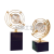 Modern Creative Crystal Ball Globe Ornament Office Study Living Room Entrance and Wine Cabinet Light Luxury High-End Decorations