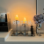 Nordic American Light Luxury Candle Holder Retro Romantic Atmosphere Dining Table Candlelight Dinner Simple Modern Decorations Ornaments