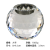 K9 Crystal High-Grade Transparent Glass Candle Cup Small Tea Candle Holder Base Decoration Ornaments