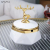 Factory Wholesale Nordic Electroplating Golden Ashtray Creative Home Living Room Ins Style Decorative Ornaments with Lid