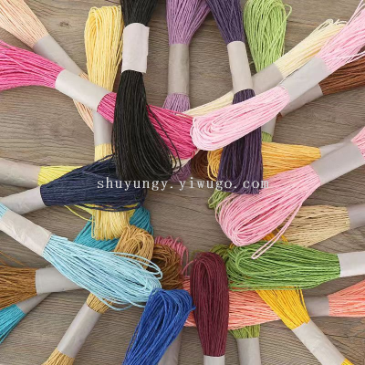 Colorful Paper Rope Woven Kindergarten Handmade Children's Art Area Diy Paper Rope Drawing Line Creative Material