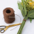 Green Wire Fresh Bouquet Binding Rope Papet Wrapped Iron Wire Bouquet Fixed Tie Wire Diy Bouquet Accessories for Flowers