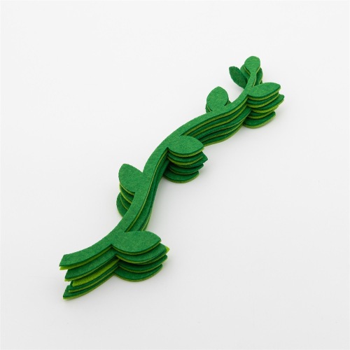 幼儿园装饰墙面手工无纺布制作用品配饰配件小草装饰品定制批发