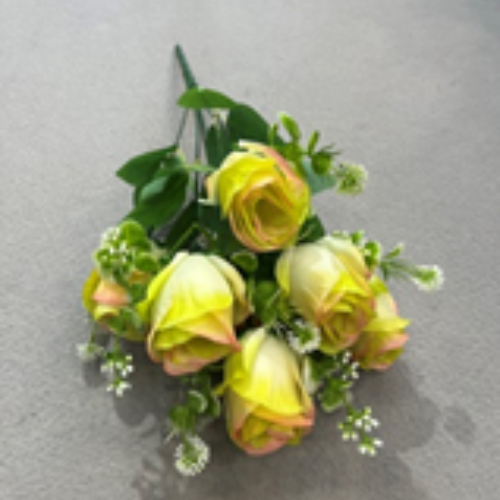 7-head rose bud new listing factory direct sales for cross-border