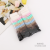 Korean Style Ins Style Candy Color Woven Hair Band High Elasticity Bold Type Hair Rope Rubber Band Durable Hair Friendly String Batch