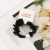 Korean New Black Organza Rubber Band Small Pearl Head Rope Simple All-Match Ponytail Hair Ring Temperament Bun